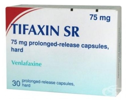 Tifaxin SR 75 mg. 30 capsules